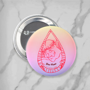 Jesus Wept Christlich Button