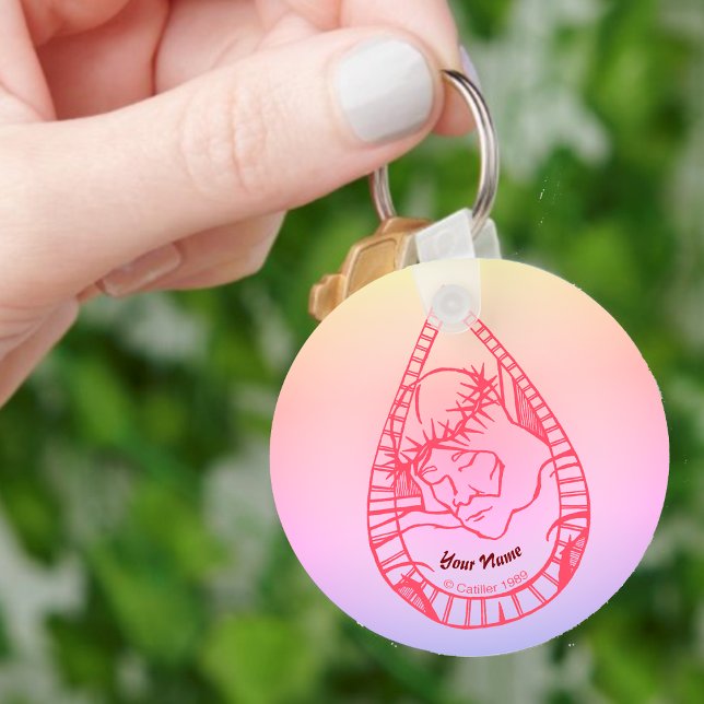 Jesus Wept Christlich Schlüsselanhänger (Von Creator hochgeladen)