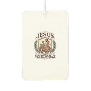 Jesus Werkzeugkiste der Gnade Jesus Werkzeugkiste  Autolufterfrischer