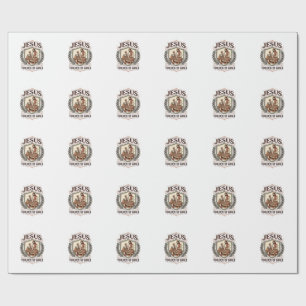 Jesus Werkzeugkiste der Gnade Jesus Werkzeugkiste Geschenkpapier