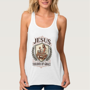 Jesus Werkzeugkiste der Gnade Jesus Werkzeugkiste  Tank Top