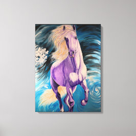 Jesus’ White Horse Offenbarung 19:11 Leinwanddruck