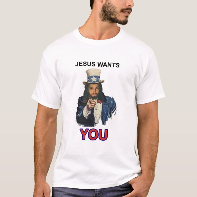 Jesus will Sie T-Shirt (Vorderseite)