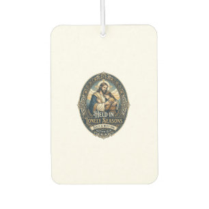 Jesus Witwe Witwer Ermutigung Vintage-Shirt Ch Autolufterfrischer