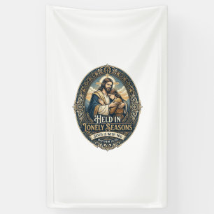 Jesus Witwe Witwer Ermutigung Vintage-Shirt Ch Banner