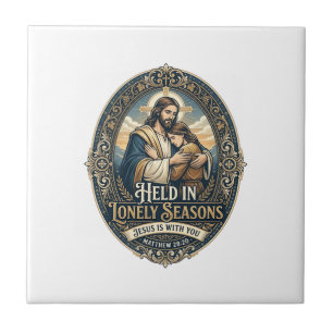 Jesus Witwe Witwer Ermutigung Vintage-Shirt Ch Fliese