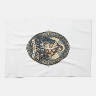 Jesus Witwe Witwer Ermutigung Vintage-Shirt Ch Geschirrtuch