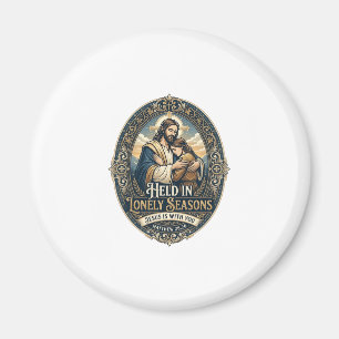 Jesus Witwe Witwer Ermutigung Vintage-Shirt Ch Magnet