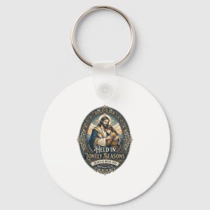 Jesus Witwe Witwer Ermutigung Vintage-Shirt Ch Schlüsselanhänger