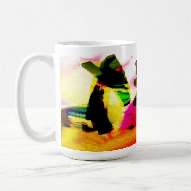 Jesus Wort Kaffeetasse (Links)