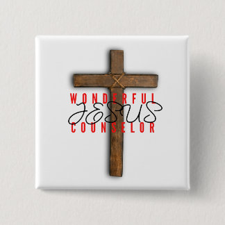 Jesus Wunderbarer Counselor Button