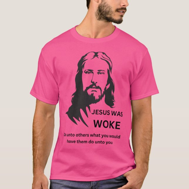 Jesus wurde Geweckt Jesus - Tu anderen! T-Shirt (Vorderseite)