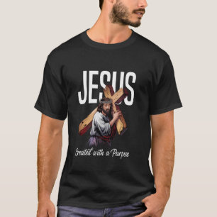 Jesus wurde mit einem Ziel erschaffen, religiöse I T-Shirt