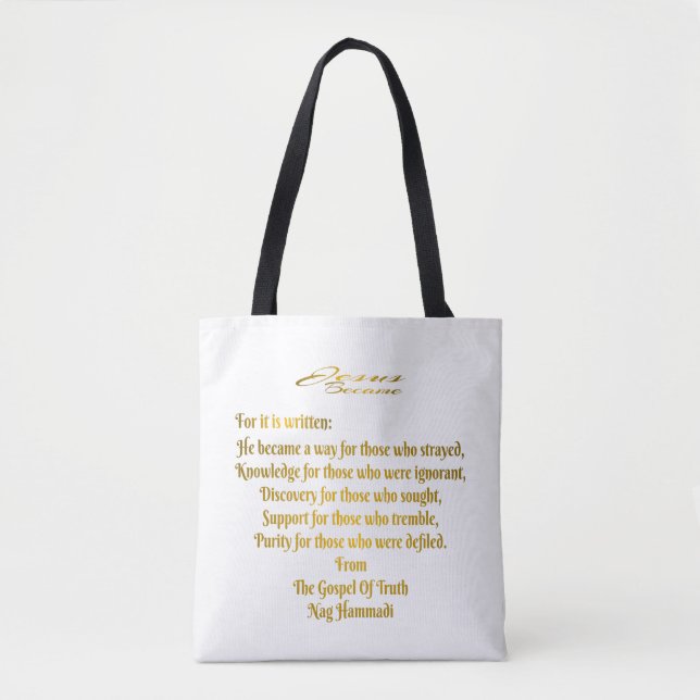 Jesus wurde zur Tote Tasche (Vorderseite)