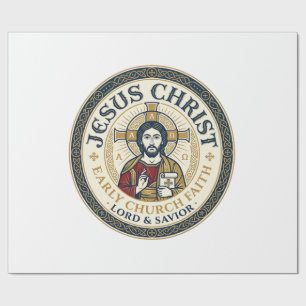Jesus Wüstenväter Altes Christliches T-Shirt Ins Geschenkpapier