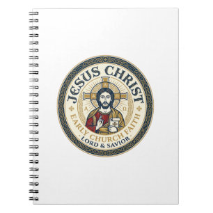 Jesus Wüstenväter Altes Christliches T-Shirt Ins Notizblock