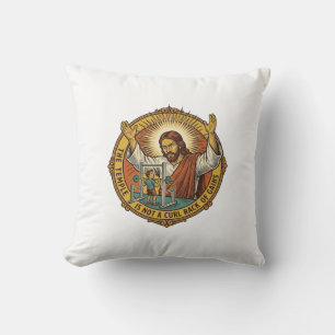 Jesus Wütende Bizepscurls Squat Rack Gym Ärger H Kissen