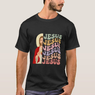 Jesus X 6 Christlicher Glaube Glaube Wer Jesus Lie T-Shirt