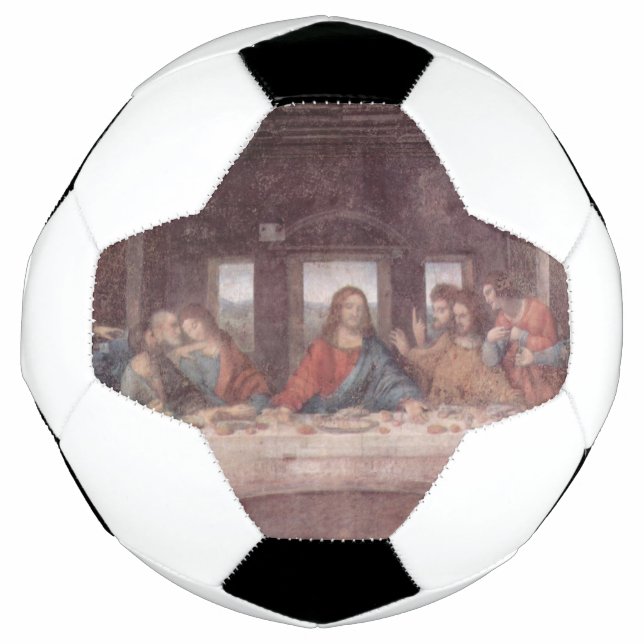 Jesus "Yeshua" Das letzte Abendmahl, Leonardo da V Fußball (Vorderseite)