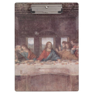 Jesus "Yeshua" Das Letzte Abendmahl, Leonardo da V Klemmbrett