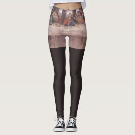 Jesus "Yeshua" Das letzte Abendmahl, Leonardo da V Leggings