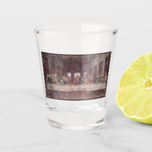 Jesus "Yeshua" Das letzte Abendmahl, Leonardo da V Schnapsglas