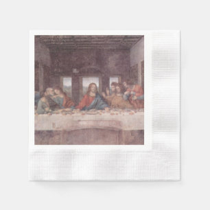 Jesus "Yeshua" Das letzte Abendmahl, Leonardo da V Serviette