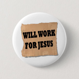 Jesus-Zeichen (Knopf) Button