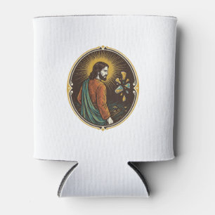 Jesus zerbrochener Glas Tanzboden Party Gefahr Clu Dosenkühler