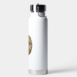 Jesus zerbrochener Klappstuhl Party Foul Ungeschic Trinkflasche
