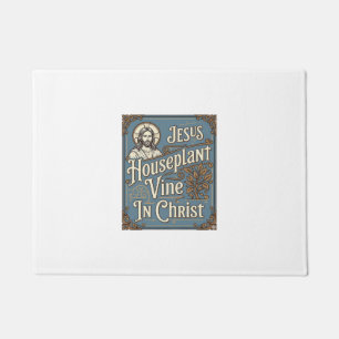 Jesus Zimmerpflanze Rebe In Christus Jesus Zimmerp Fußmatte