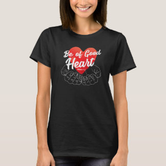 Jesus Zitate Sei guten Herzens Katholischer Bibelv T-Shirt