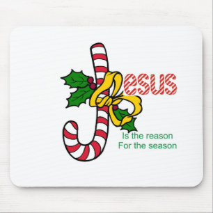 Jesus-Zuckerstange Mousepad