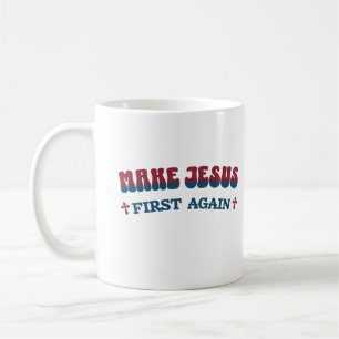 Jesus zum ersten Mal Christlicher Glaube Kaffeetasse