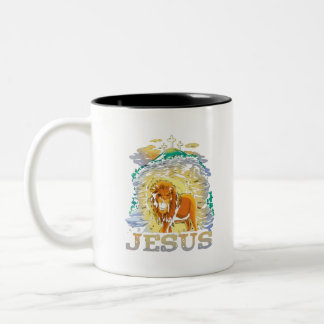 Jesus Zweifarbige Tasse