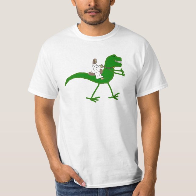 Jesusaurus T-Shirt (Vorderseite)