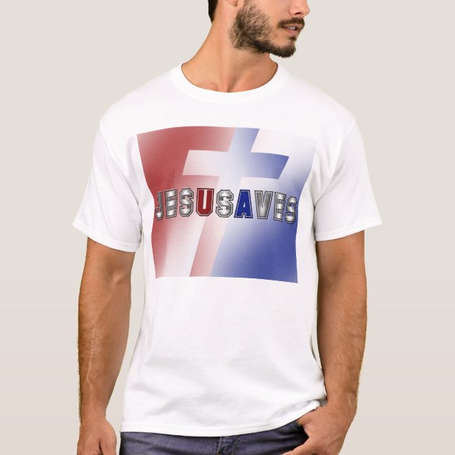 JESUSAVES T-Shirt (Vorderseite)