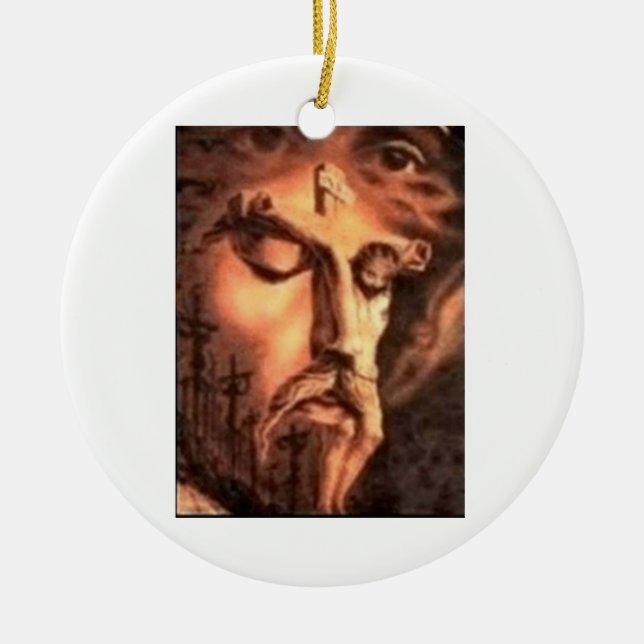 JESUSFÄLLE KERAMIK ORNAMENT (Vorne)