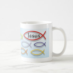 Jesusfisch Tasse