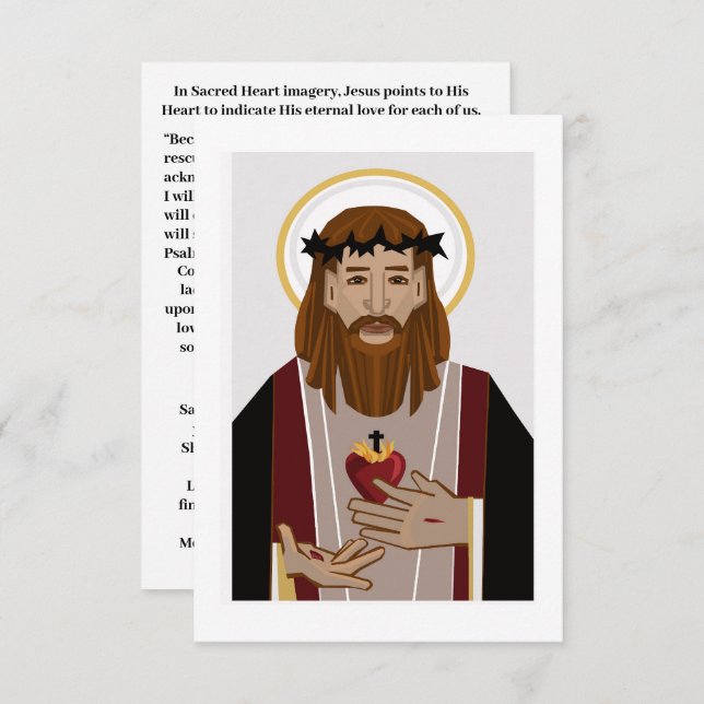 Jesusherz (Vorne/Hinten)