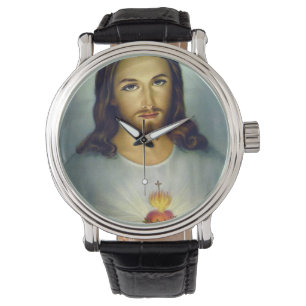 Jesusherz Armbanduhr