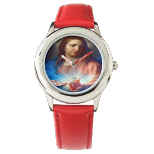 Jesusherz Armbanduhr