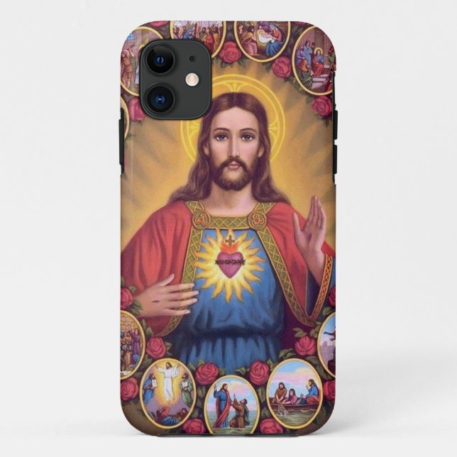 Jesusherz Case-Mate iPhone Hülle (Rückseite)