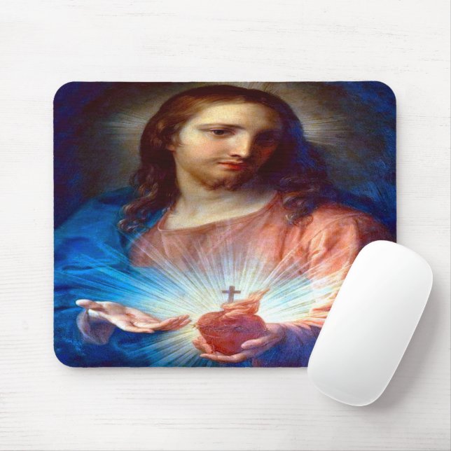 Jesusherz Mousepad (Mit Mouse)