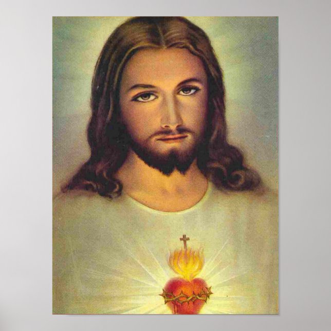 Jesusherz Poster (Vorne)
