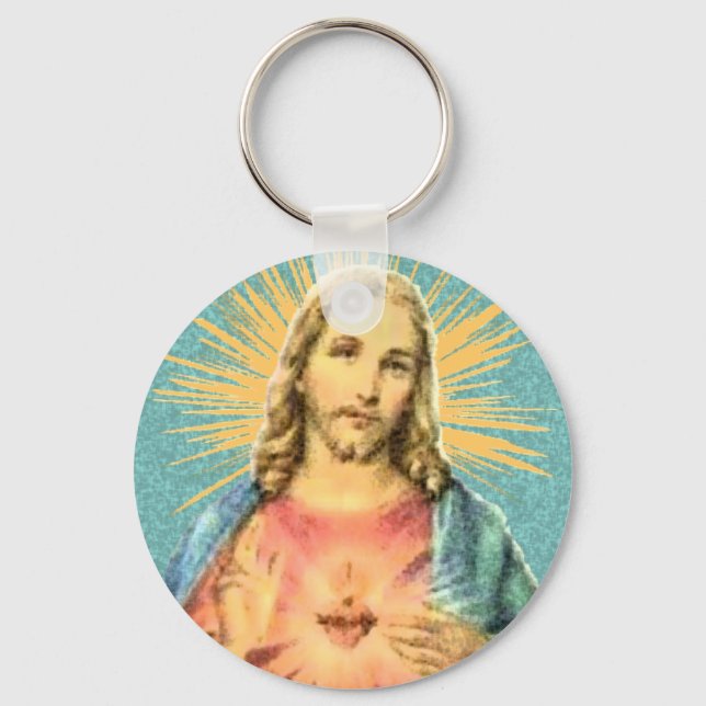 Jesusherz Schlüsselanhänger (Vorderseite)