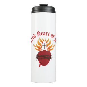 Jesusherz Thermosbecher