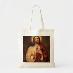 Jesusherz Tragetasche