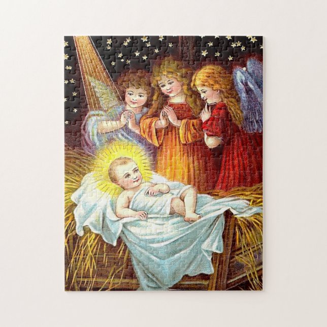 Jesuskind Puzzle (Vertikal)
