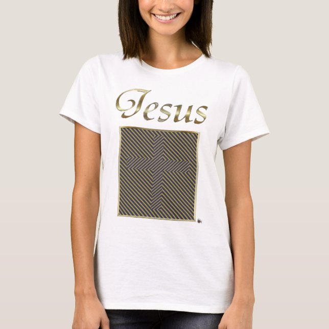 JESUSqueroptische Täuschung T-Shirt (Vorderseite)